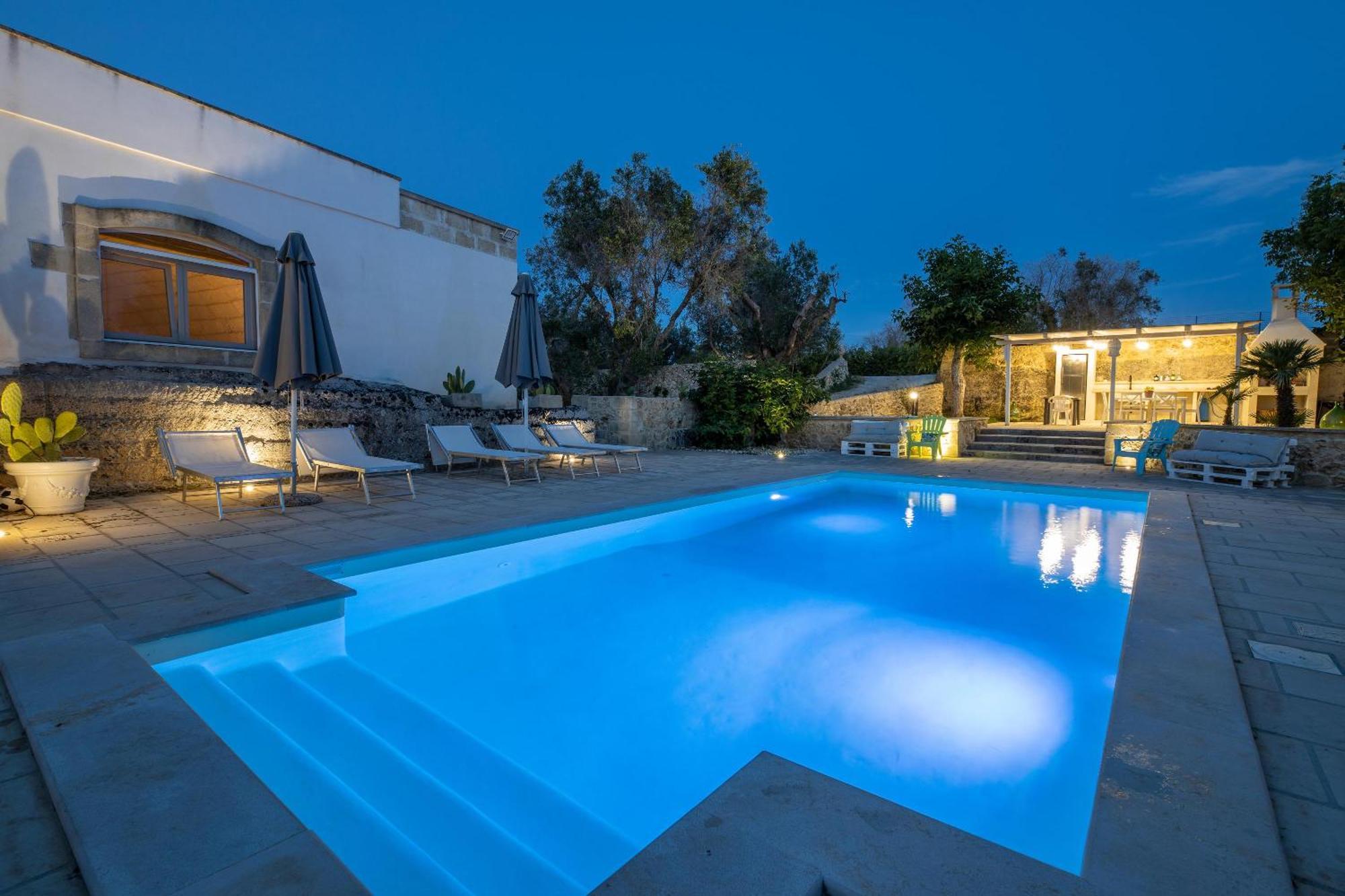 Villa Enea Poggiardo Exteriér fotografie